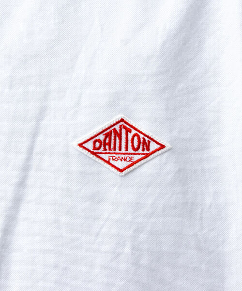 DANTON(ダントン)の「【DANTON/ダントン】ROUND COLLAR SHIRT SS YOX 半袖プルオーバーシャツ(シャツ/ブラウス・メンズ・キナリ/ホワイト/ブルー・38/40/42/44)」の17枚目の写真