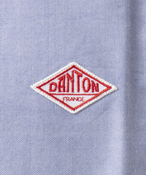 DANTON(ダントン)の「【DANTON/ダントン】ROUND COLLAR SHIRT SS YOX 半袖プルオーバーシャツ(シャツ/ブラウス・メンズ・キナリ/ホワイト/ブルー・38/40/42/44)」の15枚目の写真