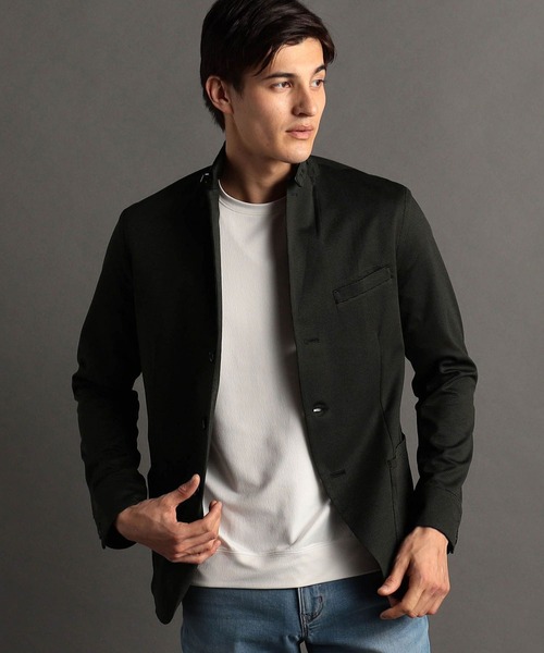 MONSIEUR NICOLE（ムッシュニコル）の「【canal deux Luxe】コンバーチブルジャケット（その他アウター・メンズ・ブルー/ブラック/グレー・LARGE/MEDIUM/X-LARGE）」の2枚目の写真