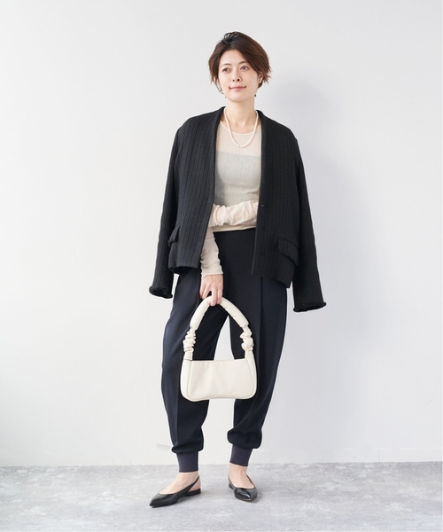 plage（プラージュ）の「《追加》Mesh Sheer ロンT 4（Tシャツ/カットソー・レディース・ベージュ/ホワイト×ホワイト/ブラック・FREE）」の18枚目の写真