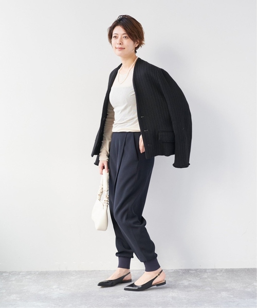 plage（プラージュ）の「《追加》Mesh Sheer ロンT 4（Tシャツ/カットソー・レディース・ベージュ/ホワイト×ホワイト/ブラック・FREE）」の19枚目の写真