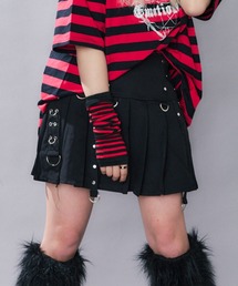 WEGO/【一部店限定】メタルスタッズプリーツスカート