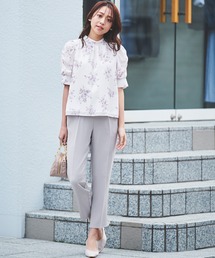 LAISSE PASSE | ハイストレッチテーパードパンツ(スラックス)