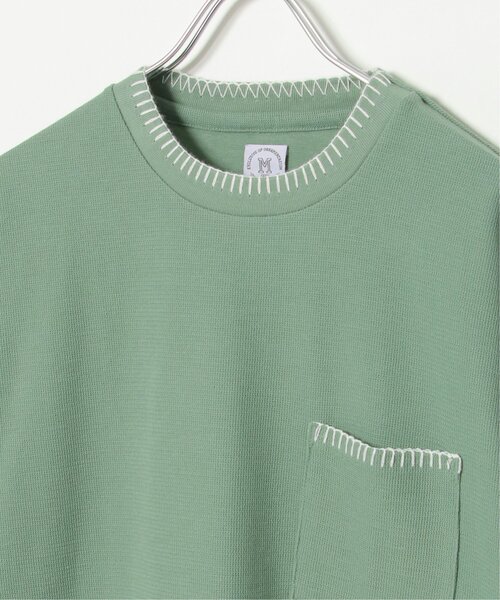 NO NEED(ノーニード)の「サカリバポケT(Tシャツ/カットソー・メンズ・ブラック/オフホワイト/グリーン系・M/L)」の20枚目の写真