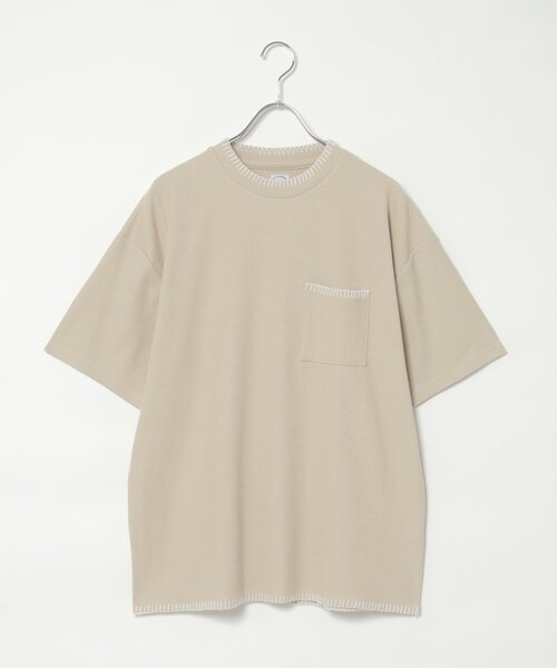 NO NEED(ノーニード)の「サカリバポケT(Tシャツ/カットソー・メンズ・ブラック/オフホワイト/グリーン系・M/L)」の18枚目の写真