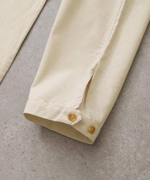 ZIP FIVE（ジップファイブ）の「【ZIP FIVE】コットンリネンライク ワイドバルーンパンツ（その他パンツ・メンズ・ネイビー/ブラウン/ブラック/オリーブ/アイボリー・SMALL/MEDIUM/LARGE/X-LARGE）」の19枚目の写真