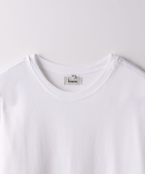 lownn(ローン)の「<LOWNN> シグネチャー Tシャツ(Tシャツ/カットソー・メンズ・ホワイト・46)」の2枚目の写真