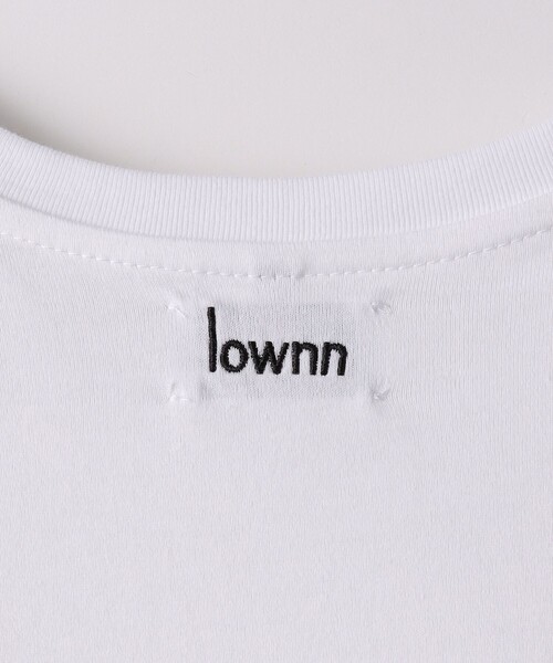 lownn(ローン)の「<LOWNN> シグネチャー Tシャツ(Tシャツ/カットソー・メンズ・ホワイト・46)」の4枚目の写真