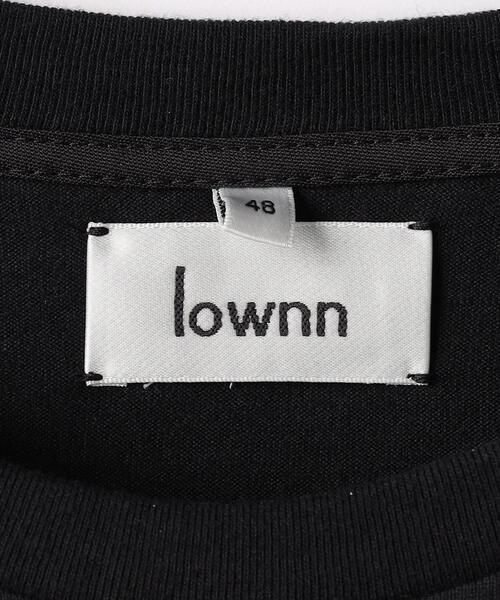lownn(ローン)の「<LOWNN> シグネチャー Tシャツ(Tシャツ/カットソー・メンズ・ホワイト・46)」の3枚目の写真