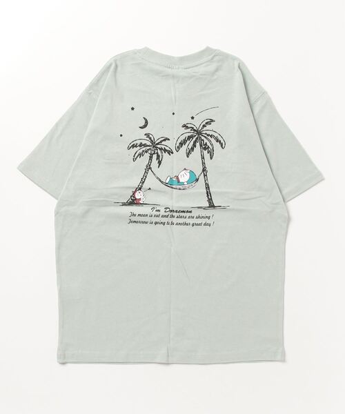 ALWAYS GOOD TIME(オルウェイズグッドタイム)の「【Doraemon/ドラえもん】プリント/刺繍 半袖Tシャツ(Tシャツ/カットソー・メンズ・ラベンダー/ホワイト/ミント/サックスブルー・L/M)」の6枚目の写真
