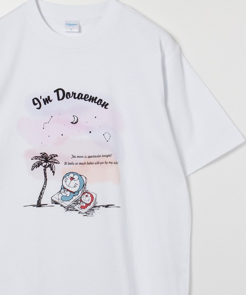 ALWAYS GOOD TIME(オルウェイズグッドタイム)の「【Doraemon/ドラえもん】プリント/刺繍 半袖Tシャツ(Tシャツ/カットソー・メンズ・ラベンダー/ホワイト/ミント/サックスブルー・L/M)」の1枚目の写真