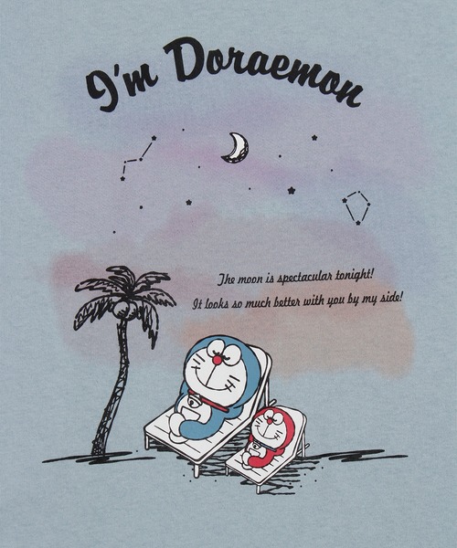 ALWAYS GOOD TIME(オルウェイズグッドタイム)の「【Doraemon/ドラえもん】プリント/刺繍 半袖Tシャツ(Tシャツ/カットソー・メンズ・ラベンダー/ホワイト/ミント/サックスブルー・L/M)」の10枚目の写真