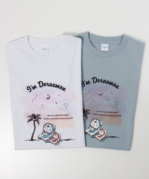 ALWAYS GOOD TIME(オルウェイズグッドタイム)の「【Doraemon/ドラえもん】プリント/刺繍 半袖Tシャツ(Tシャツ/カットソー・メンズ・ラベンダー/ホワイト/ミント/サックスブルー・L/M)」の18枚目の写真