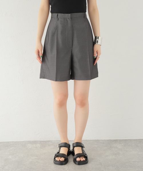 TELA（テラ）の「【TELA/テラ】ショートパンツ（その他パンツ・レディース・チャコールグレー・40/42）」の4枚目の写真
