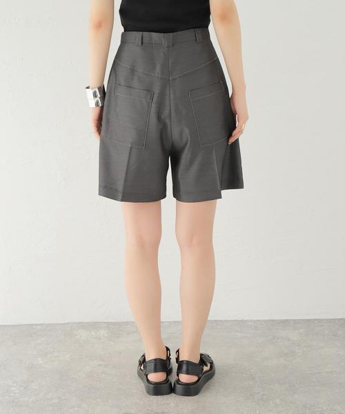 TELA（テラ）の「【TELA/テラ】ショートパンツ（その他パンツ・レディース・チャコールグレー・40/42）」の6枚目の写真