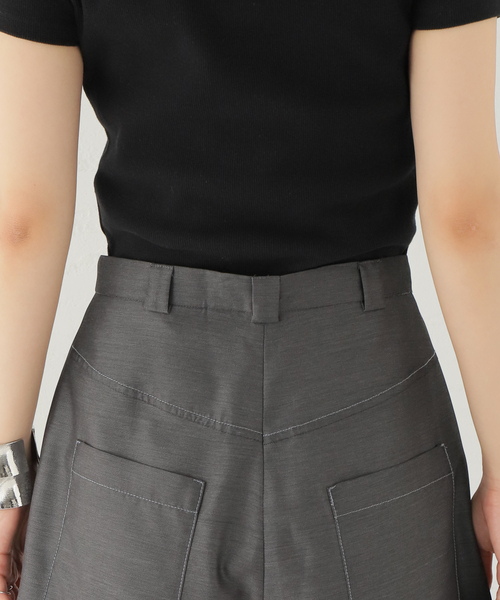 TELA（テラ）の「【TELA/テラ】ショートパンツ（その他パンツ・レディース・チャコールグレー・40/42）」の8枚目の写真