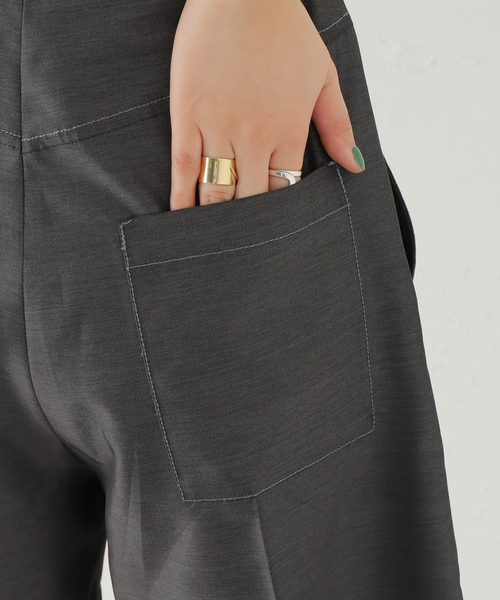 TELA（テラ）の「【TELA/テラ】ショートパンツ（その他パンツ・レディース・チャコールグレー・40/42）」の9枚目の写真