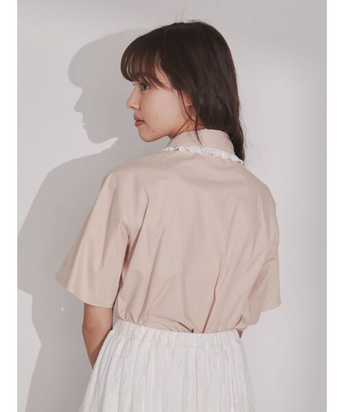 merry jenny（メリージェニー）の「フリルリボンボウタイブラウス（シャツ/ブラウス・レディース・オフホワイト/ピンク/グリーン・FREE）」の12枚目の写真