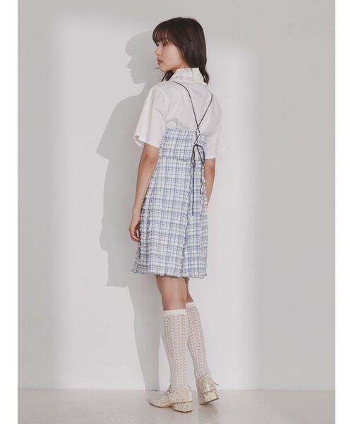 merry jenny（メリージェニー）の「フリルリボンボウタイブラウス（シャツ/ブラウス・レディース・オフホワイト/ピンク/グリーン・FREE）」の6枚目の写真