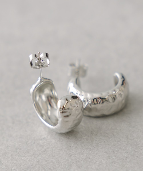 mystic（ミスティック）の「[Eau]cracking pierce（ピアス（両耳用）・レディース・シルバー・ONE SIZE）」の3枚目の写真