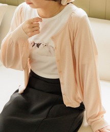 flower | スパークルシアーニット(カーディガン/ボレロ)