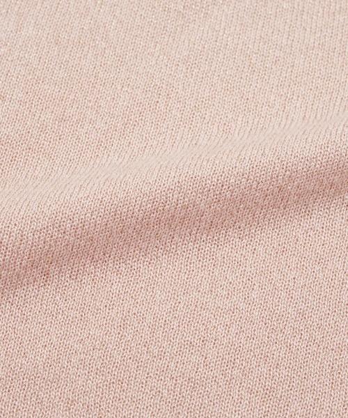 flower（フラワー）の「スパークルシアーニット（カーディガン/ボレロ・レディース・ホワイト/ピンク・FREE）」の16枚目の写真