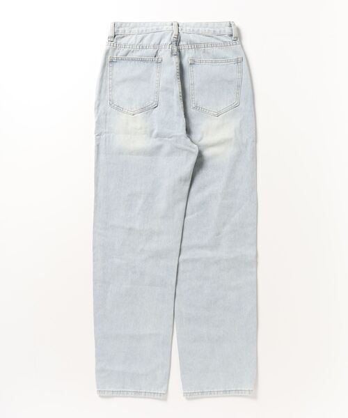 .KOM（ドットコム）の「『.KOM/ドットケーオーエム』ダメージデニム【Y】【CN】（デニムパンツ・レディース・ライトブルー・M/L）」の5枚目の写真