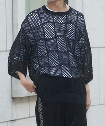 COLONY 2139 | 透かし編み半袖ニット(ニット/セーター)