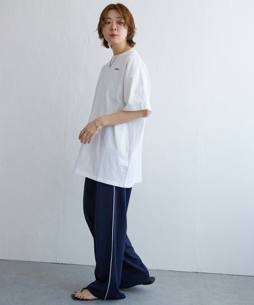 notch.（ノッチ）の「ユニセックストラックパンツ（スウェットパンツ・メンズ・ネイビー/ブラック/グレー・S/M）」の4枚目の写真