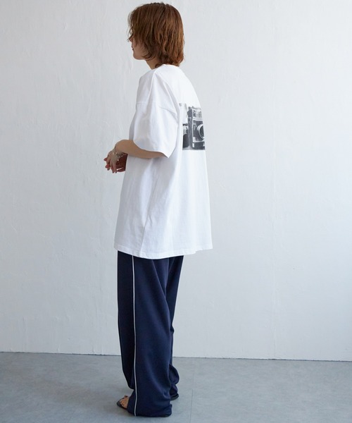 notch.（ノッチ）の「ユニセックストラックパンツ（スウェットパンツ・メンズ・ネイビー/ブラック/グレー・S/M）」の17枚目の写真