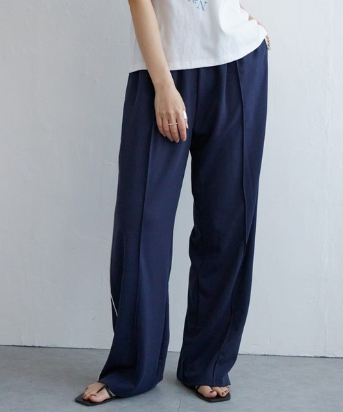 notch.（ノッチ）の「ユニセックストラックパンツ（スウェットパンツ・メンズ・ネイビー/ブラック/グレー・S/M）」の13枚目の写真