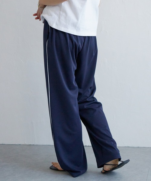 notch.（ノッチ）の「ユニセックストラックパンツ（スウェットパンツ・メンズ・ネイビー/ブラック/グレー・S/M）」の6枚目の写真