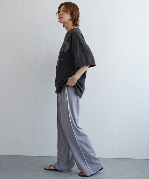 notch.（ノッチ）の「ユニセックストラックパンツ（スウェットパンツ・メンズ・ネイビー/ブラック/グレー・S/M）」の16枚目の写真