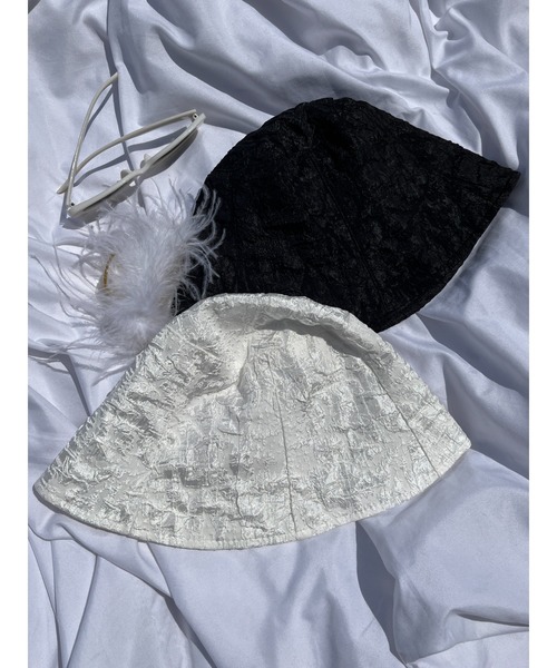 PHILLY（フィリー）の「ニュアンスデザインベルハット（ハット・レディース・ブラック/ホワイト・FREE）」の15枚目の写真