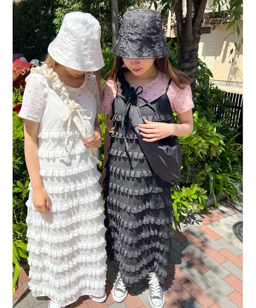 PHILLY（フィリー）の「ニュアンスデザインベルハット（ハット・レディース・ブラック/ホワイト・FREE）」の17枚目の写真