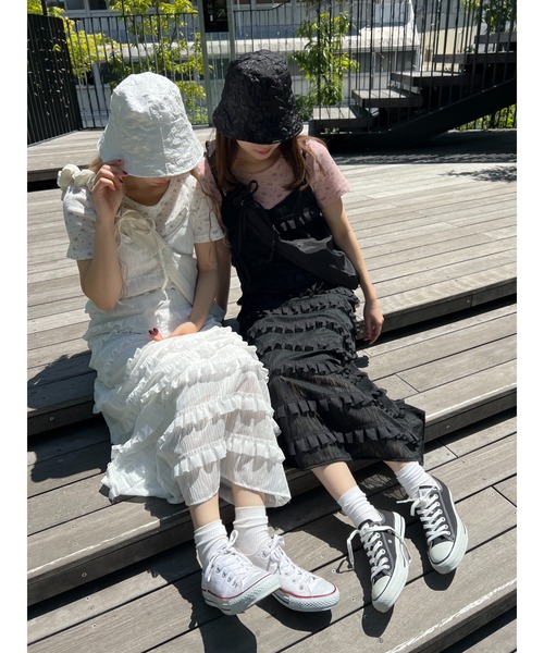 PHILLY（フィリー）の「ニュアンスデザインベルハット（ハット・レディース・ブラック/ホワイト・FREE）」の20枚目の写真