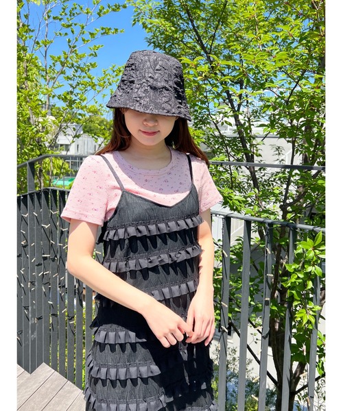 PHILLY（フィリー）の「ニュアンスデザインベルハット（ハット・レディース・ブラック/ホワイト・FREE）」の14枚目の写真