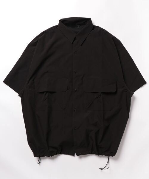ブラウス シャツ WHITELAND/ホワイトランド/NYLON SS SHIRT レディース メンズ WHITELAND（ホワイトランド）の「WHITELAND/ホワイトランド