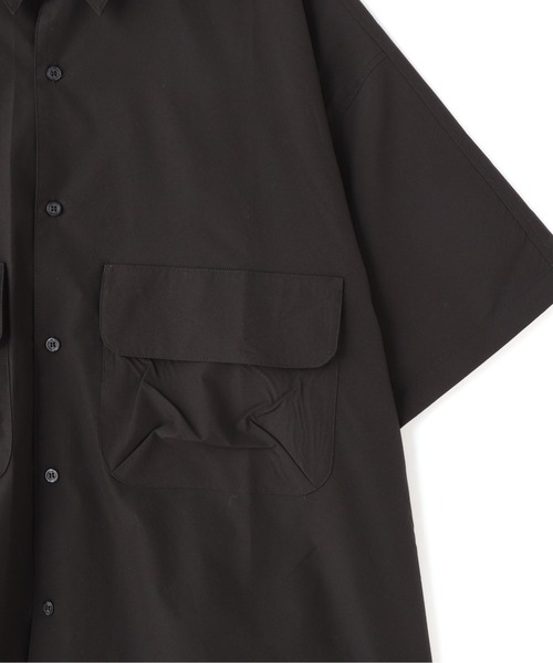 ブラウス シャツ WHITELAND/ホワイトランド/NYLON SS SHIRT レディース メンズ WHITELAND ブラウス シャツ WHITELAND/ホワイトランド/NYLON SS