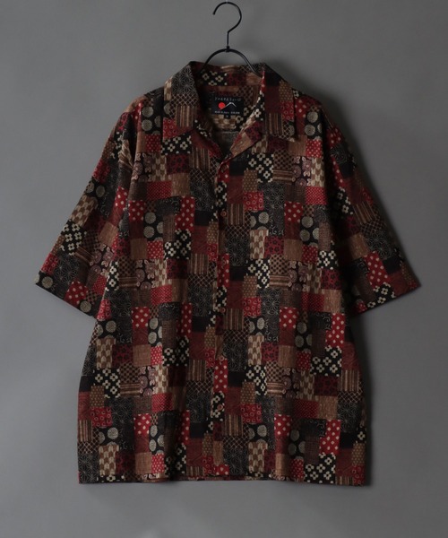SITRY（シトリー）の「Made in Japan Open Collar Oriental Shirt/日本