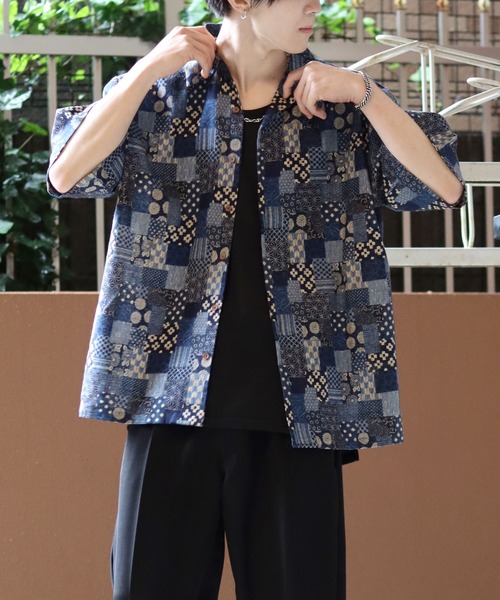 SITRY（シトリー）の「Made in Japan Open Collar Oriental Shirt/日本