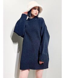 GYDA | モールヤーンLOOSEニットワンピース(ワンピース)