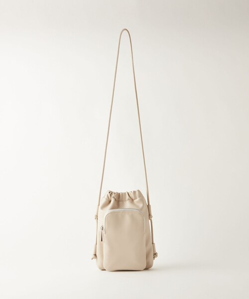 green label relaxing（グリーンレーベルリラクシング）の「ソフト モバイル × ウォレット ポシェット（ショルダーバッグ・レディース・ゴールド/ライトピンク/レッド/クリーム/ブラック/ベージュ/シルバー/ブラウン/その他1/その他2・FREE）」の9枚目の写真