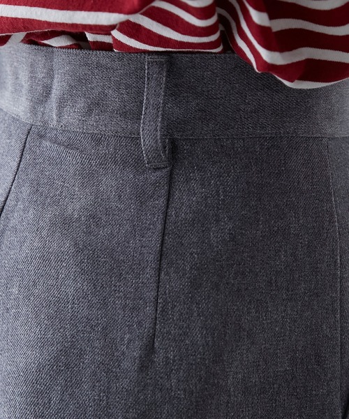 BONLECILL(ボンルシール)の「【セットアップ対応】 クラシックハイウエストタックショートパンツ(その他パンツ・レディース・ブラック/ブラック系1/ネイビー/チャコールグレー/ブラウン系1/ブラウン系2・L/M)」の16枚目の写真