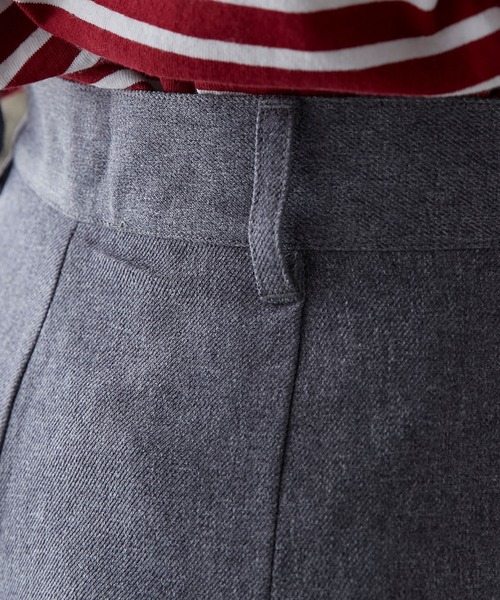 BONLECILL(ボンルシール)の「【セットアップ対応】 クラシックハイウエストタックショートパンツ(その他パンツ・レディース・ブラック/ブラック系1/ネイビー/チャコールグレー/ブラウン系1/ブラウン系2・L/M)」の17枚目の写真