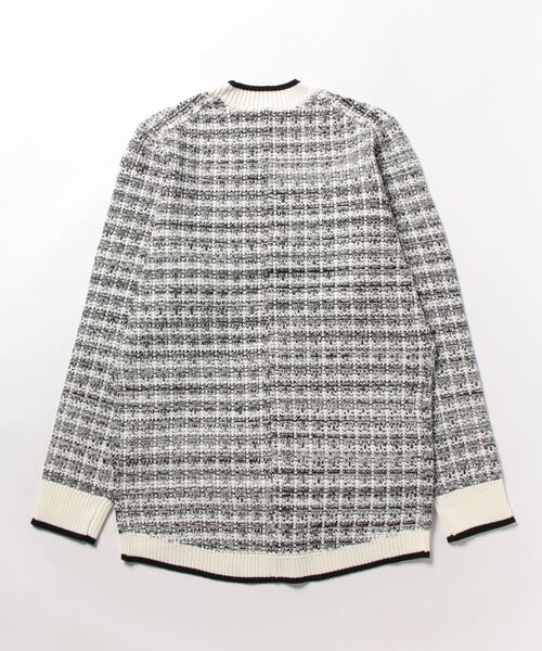 Ted Baker(テッドベーカー)の「CARMEIN チェック Vネック カーディガン(カーディガン/ボレロ・レディース・ナチュラル・S/M)」の2枚目の写真