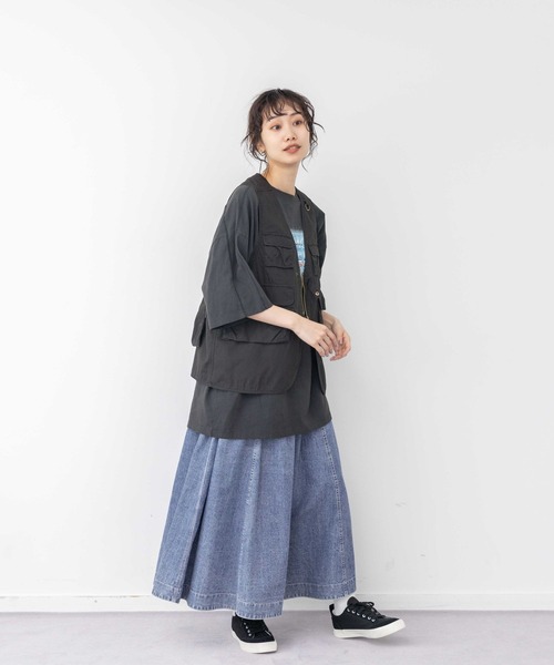 ロック＊ヴィンテージライク＊フロスト加工＊Tシャツ＊ニコアンド ロック＊ヴィンテージライク＊フロスト加工＊Tシャツ