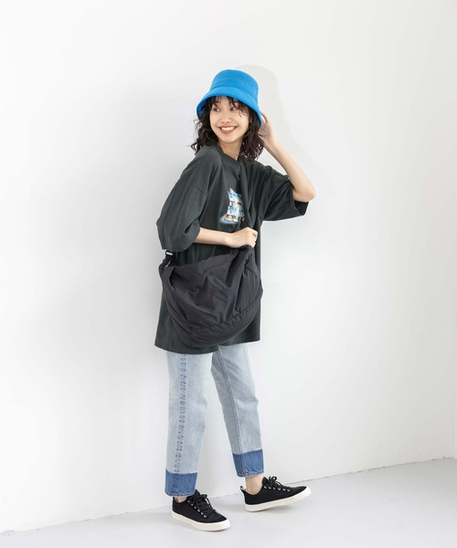 ロック＊ヴィンテージライク＊フロスト加工＊Tシャツ＊ニコアンド niko and（ニコアンド）の「ヴィンテージライクフロスト加工