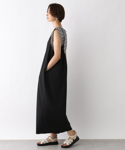 LEPSIM(レプシィム)の「バックオープンスカーチョサロペ 967893(その他パンツ・レディース・ベージュ/ブラック/グレー・FREE)」の6枚目の写真