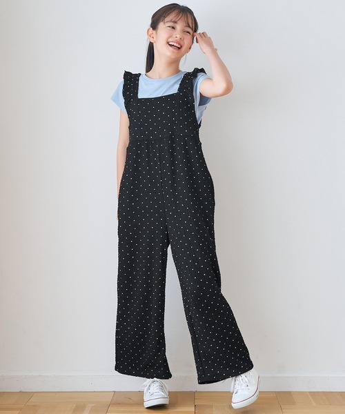 KIKKA フリル付き　オールインワン Newans(ハッシュニュアンス)の〈春名亜美さんコラボ〉【大好評